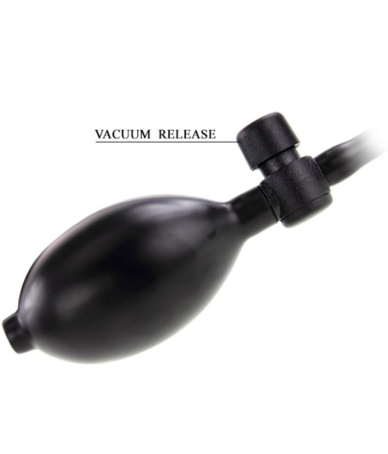 PRETTY LOVE - INFLATABLE ANAL PLUG BLACK