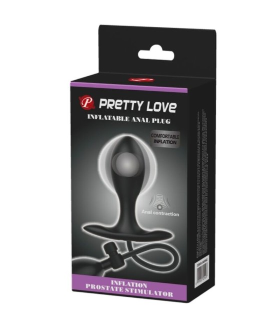 PRETTY LOVE - INFLATABLE ANAL PLUG BLACK