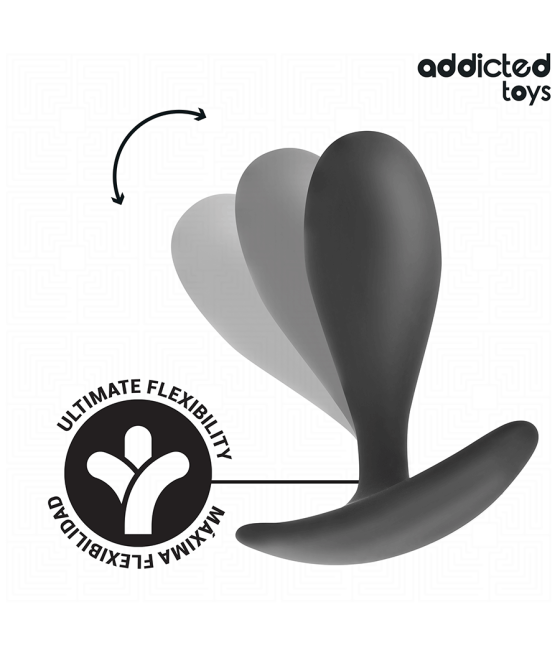 ADDICTED TOYS - SET OF 3 ANAL PLUG SILICONE MODEL 2