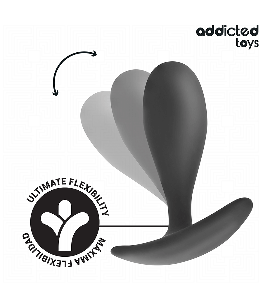 ADDICTED TOYS - SET OF 3 ANAL PLUG SILICONE MODEL 2