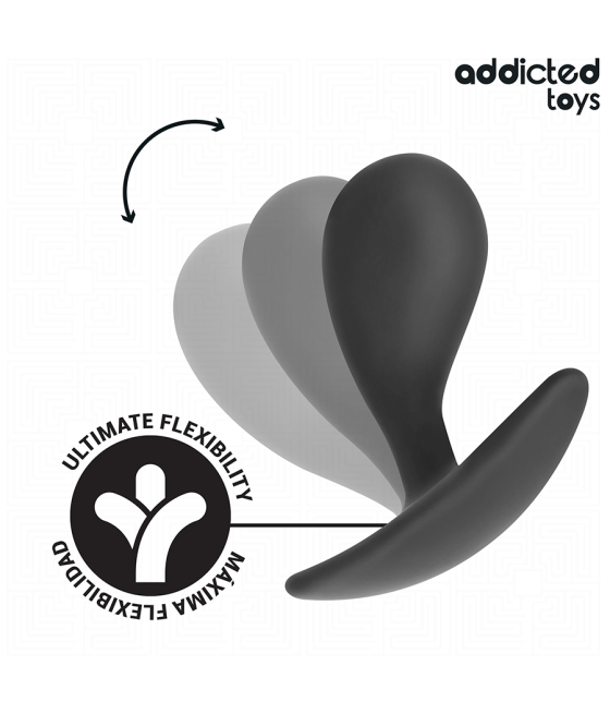 ADDICTED TOYS - SET OF 3 ANAL PLUG SILICONE MODEL 3