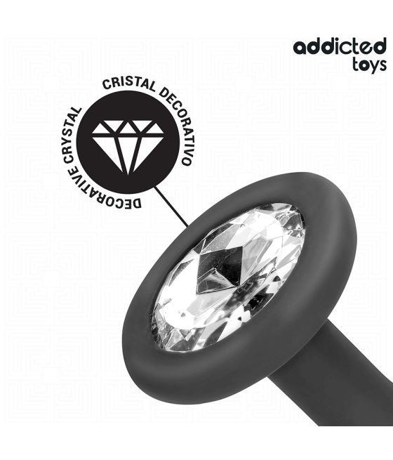 ADDICTED TOYS - SET OF 3 ANAL PLUG SILICONE WITH JEWEL