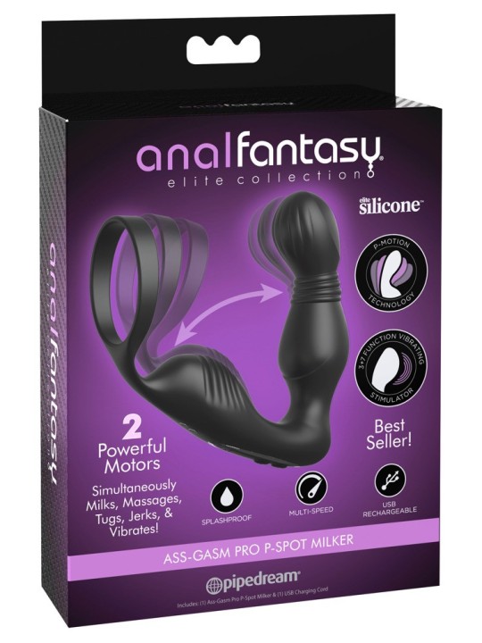 STIMOLATORE PROSTATA DESIGN - ASS GASM PRO P-SPOT - ANAL FANTASY STIMOLATORE PROSTATA DESIGN - ASS GASM PRO P-SPOT - ANAL FANTASY