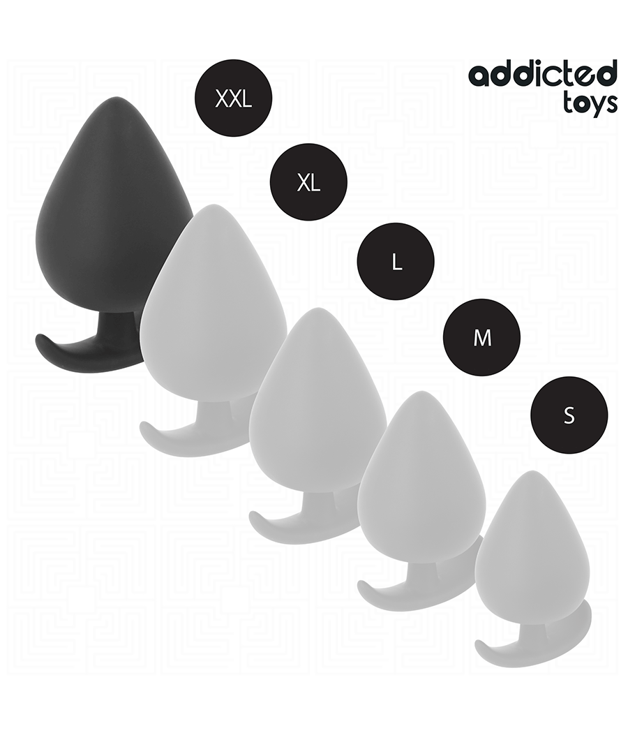 ADDICTED TOYS - ANAL PLUG SILICONE SIZE XXL 11 CM