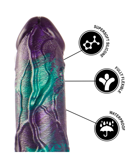 EPIC - BASILISK DILDO DOUBLE SCALY PLEASURE BIG SIZE