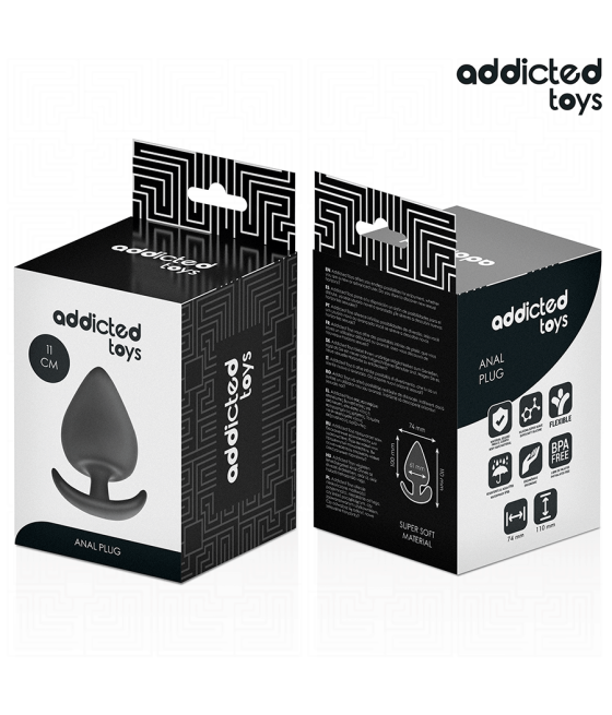 ADDICTED TOYS - ANAL PLUG SILICONE SIZE XXL 11 CM