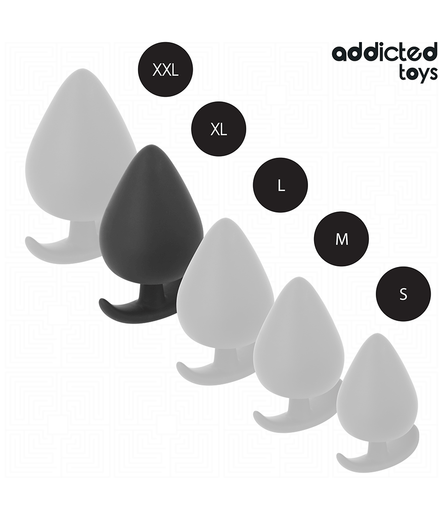 ADDICTED TOYS - ANAL PLUG SILICONE SIZE XL 9.5 CM
