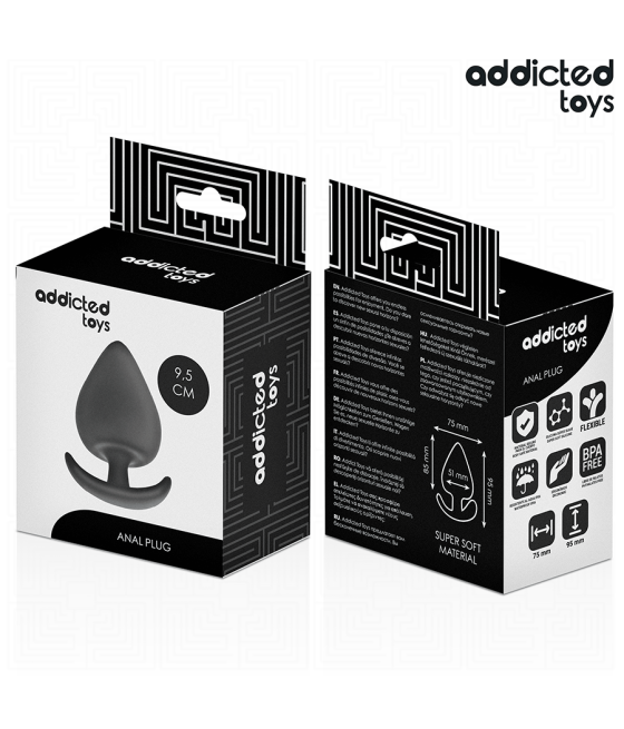 ADDICTED TOYS - ANAL PLUG SILICONE SIZE XL 9.5 CM