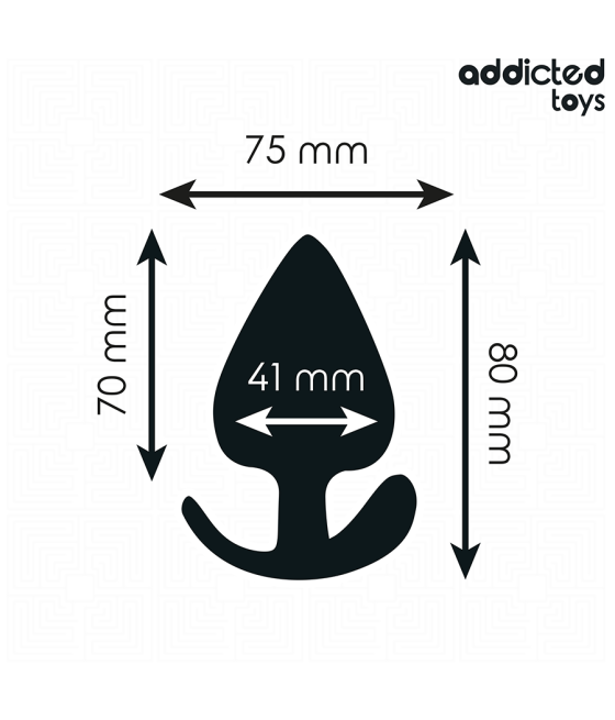 ADDICTED TOYS - ANAL PLUG SILICONE SIZE L 8 CM