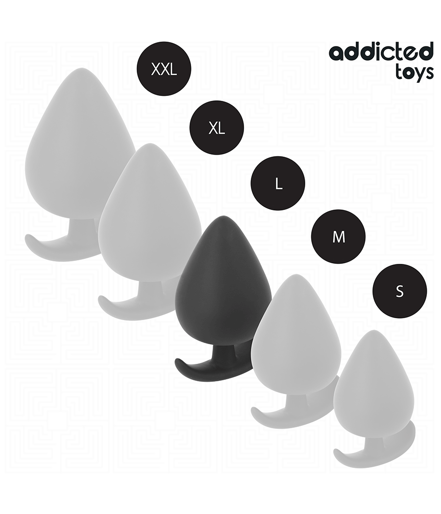 ADDICTED TOYS - ANAL PLUG SILICONE SIZE L 8 CM
