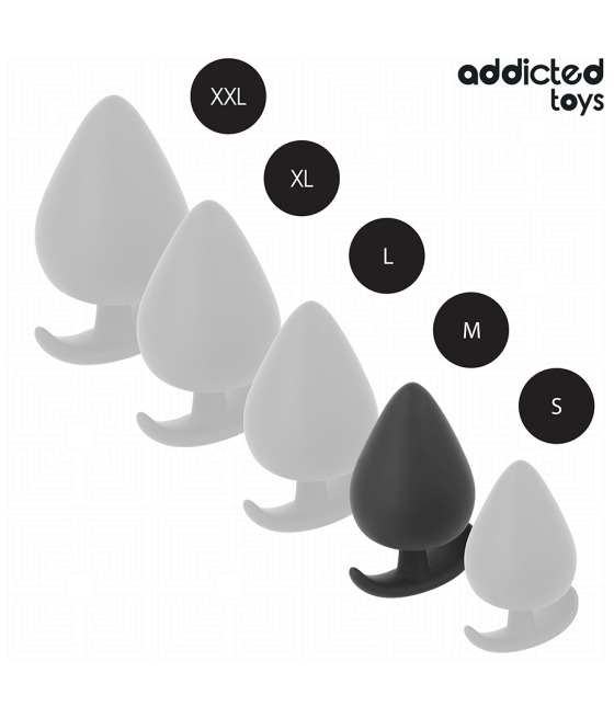 ADDICTED TOYS - ANAL PLUG SILICONE SIZE M 6.6 CM