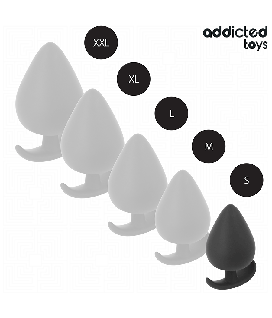 ADDICTED TOYS - ANAL PLUG SILICONE SIZE S 5.3 CM