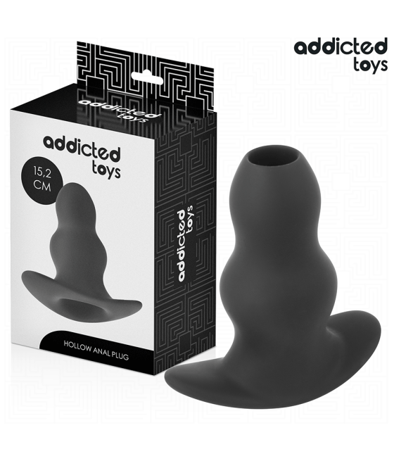 ADDICTED TOYS - HOLLOW ANAL PLUG SILICONE SIZE XXL 15.2 CM