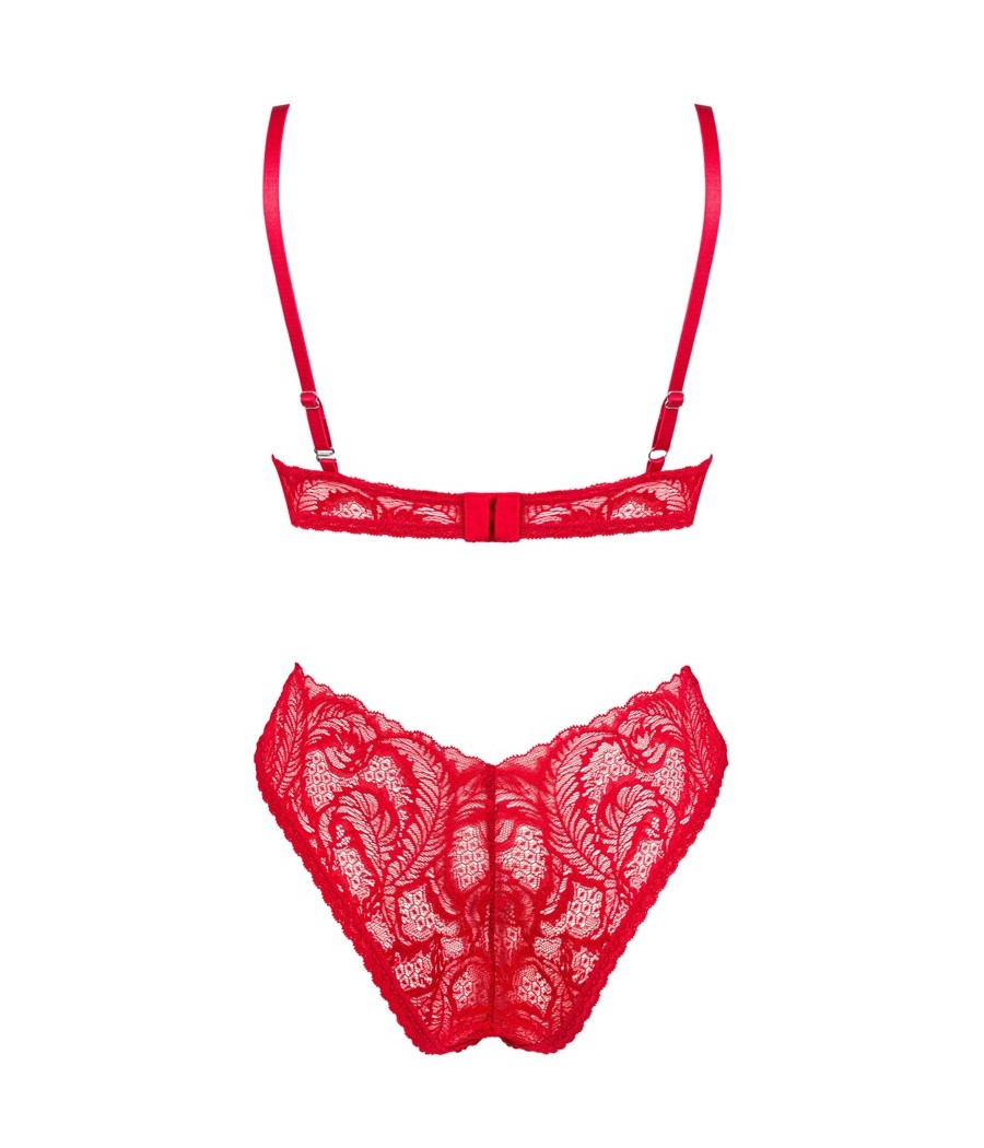 Reggiseno asimmetrico e mutandine ATENICA di Obsessive.
