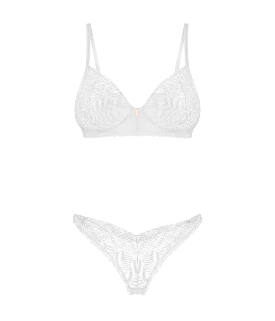 Set Alissium di Obsessive con reggiseno e perizoma morbidi