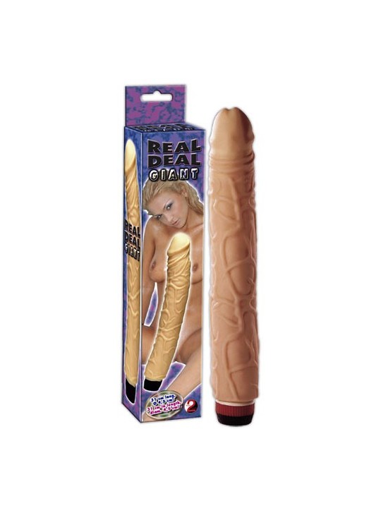 VIBRATORE REALISTICO REAL DEAL "GIANT" - 31 CM VIBRATORE REALISTICO REAL DEAL "GIANT" - 31 CM