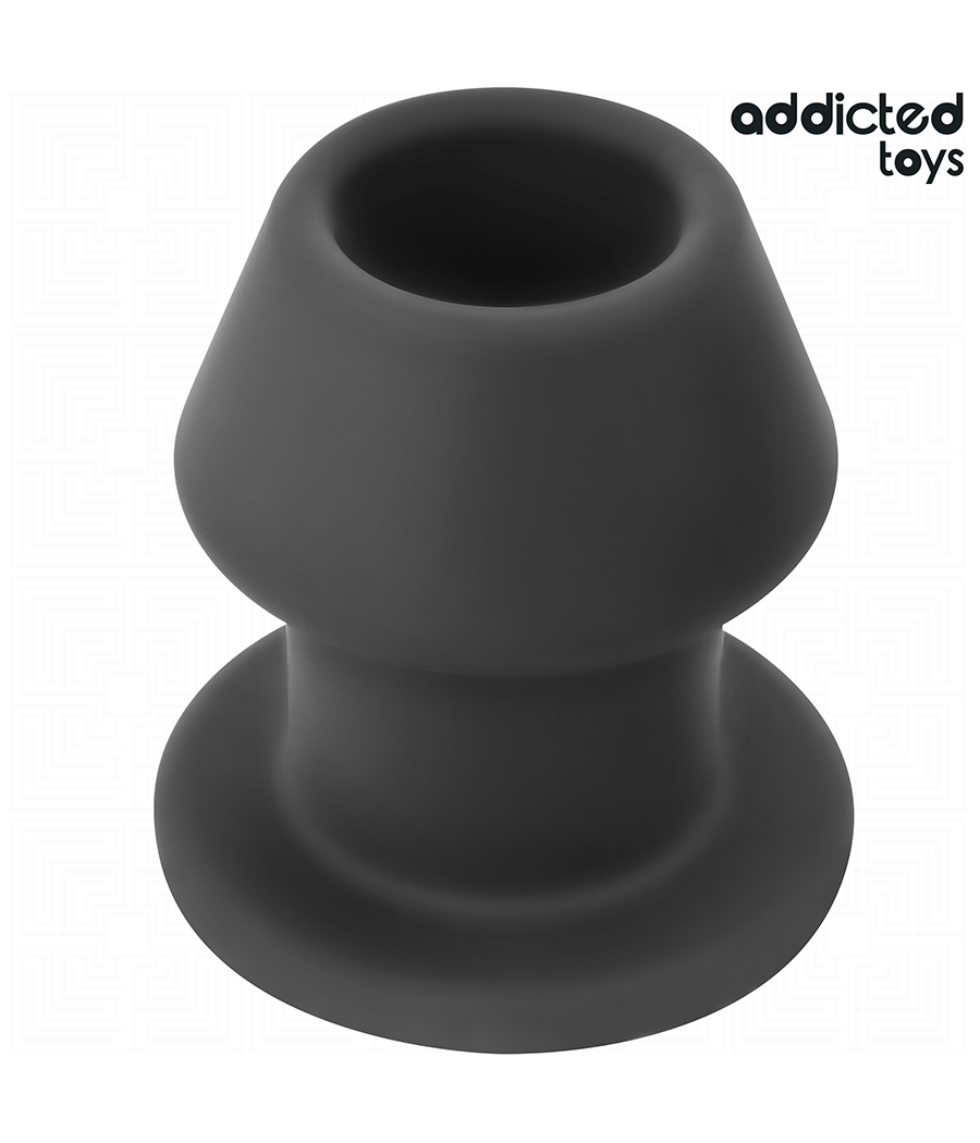 ADDICTED TOYS - EXTREME HOLLOW ANAL PLUG SILICONE SIZE S 7.5 CM