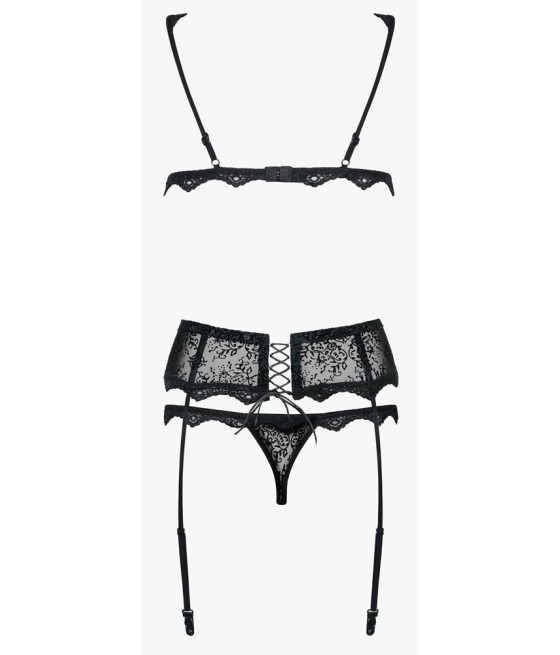 Reggiseno, reggicalze e perizoma di Obsessive