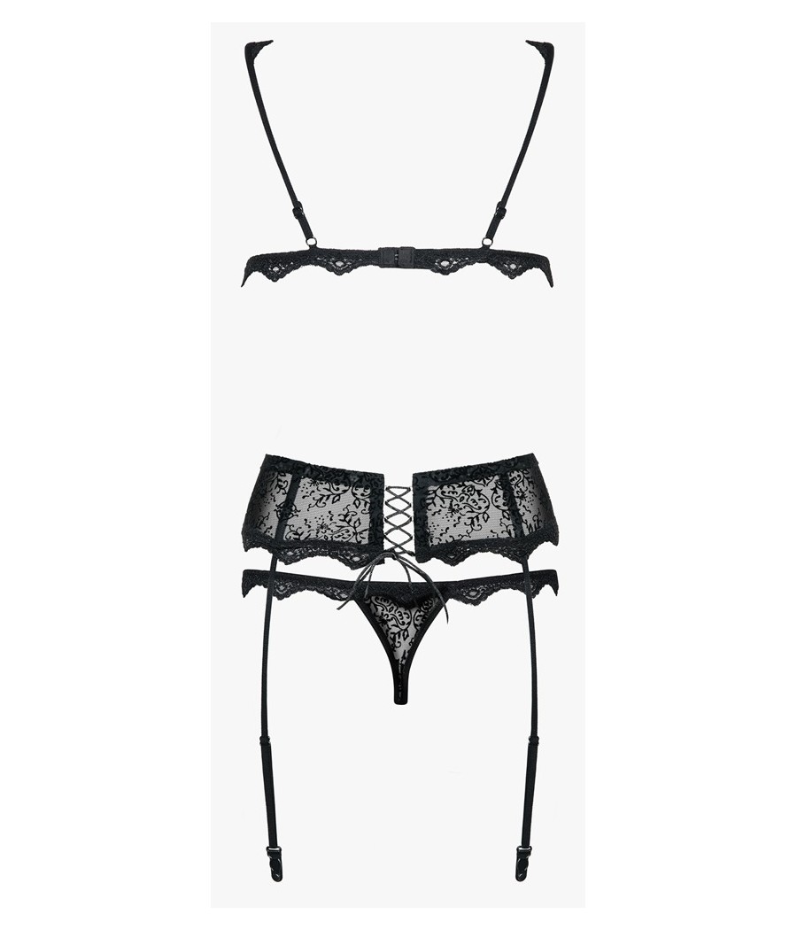 Reggiseno, reggicalze e perizoma di Obsessive