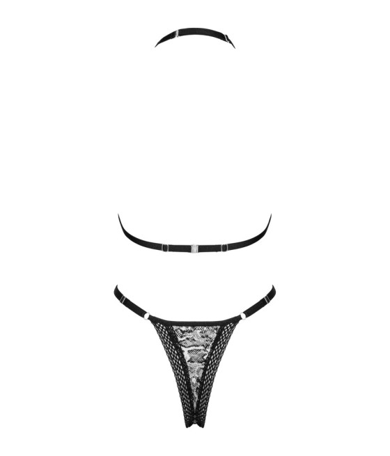 Set Xenita di Obsessive con reggiseno morbido e perizoma.