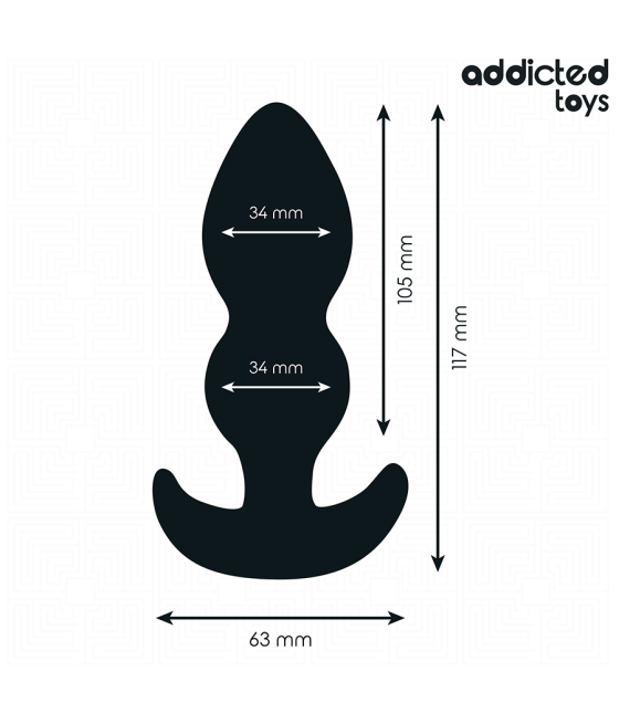 ADDICTED TOYS - ANAL PLUG SILICONE SIZE L 11.7 CM