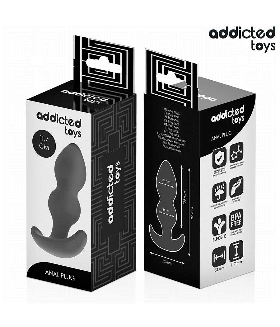 ADDICTED TOYS - ANAL PLUG SILICONE SIZE L 11.7 CM