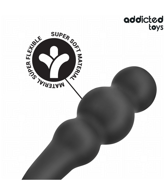 ADDICTED TOYS - ANAL PLUG WITH RING SILICONE MODEL 1