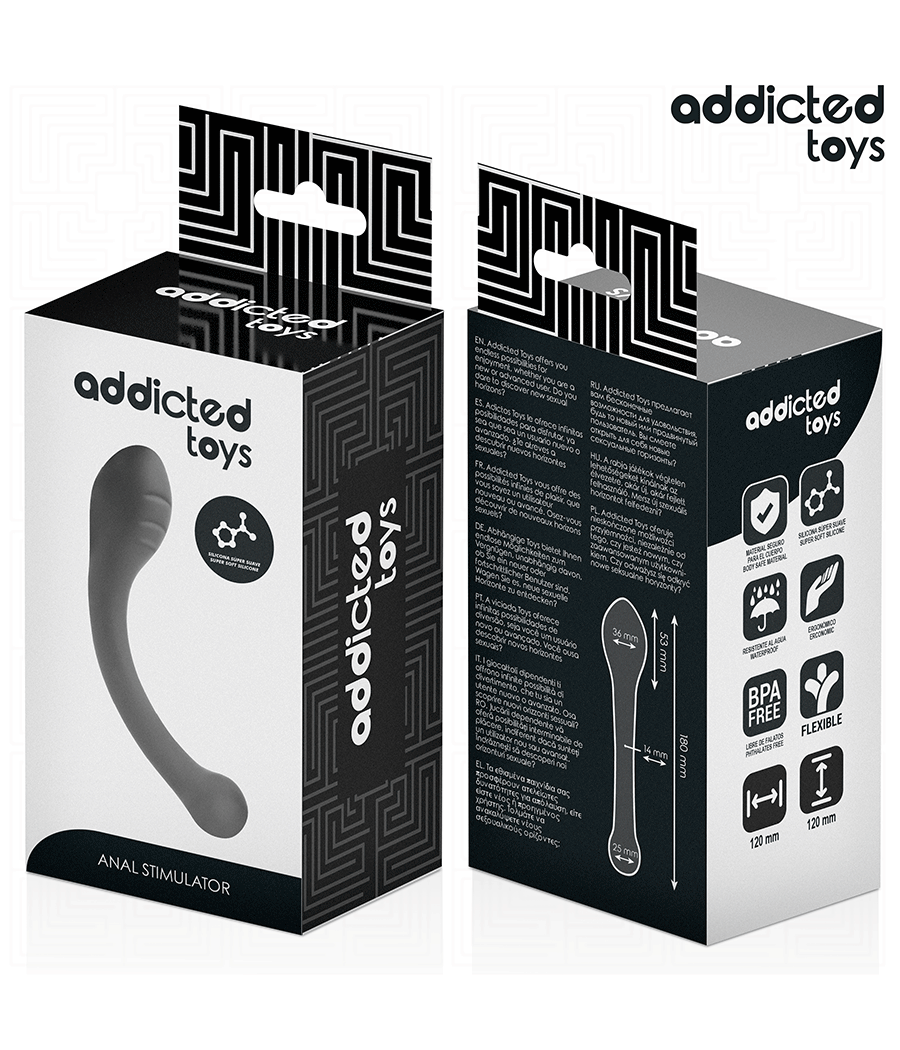 ADDICTED TOYS - ANAL STIMULATOR SILICONE 18 CM