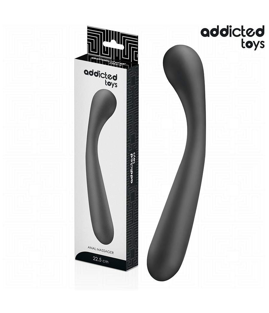 ADDICTED TOYS - DOUBLE ANAL MASSAGER SILICONE 22.5 CM