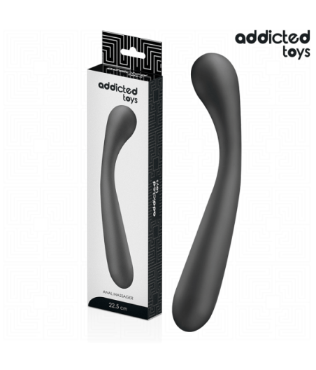 ADDICTED TOYS - DOUBLE ANAL MASSAGER SILICONE 22.5 CM