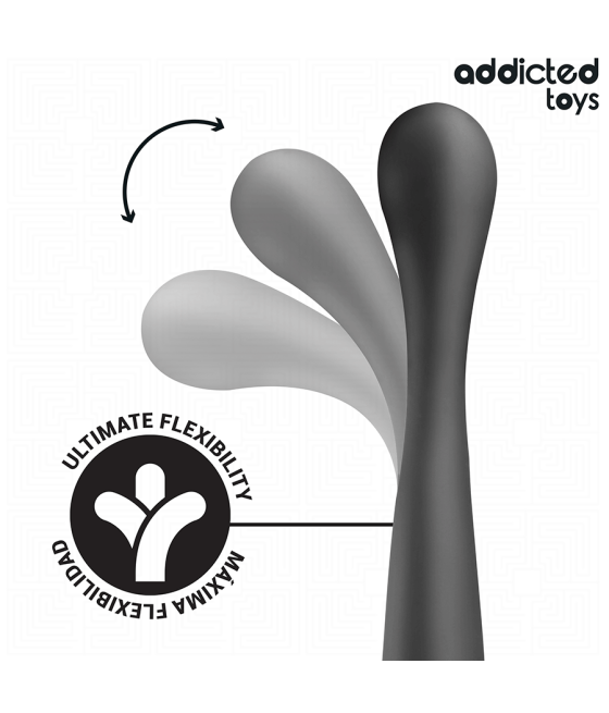 ADDICTED TOYS - DOUBLE ANAL MASSAGER SILICONE 22.5 CM