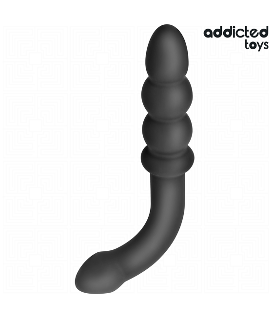 ADDICTED TOYS - DOUBLE ANAL MASSAGER SILICONE 16.5 CM