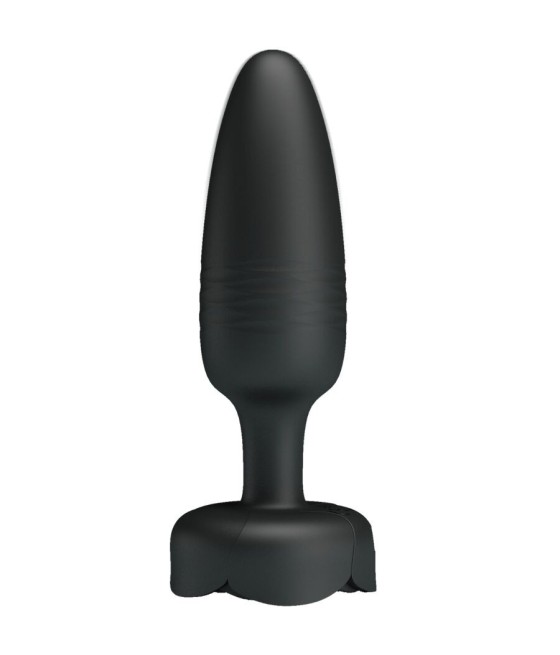 PRETTY LOVE - TARION ANAL PLUG WITH  LED LIGHT BLACK 12.5 CM