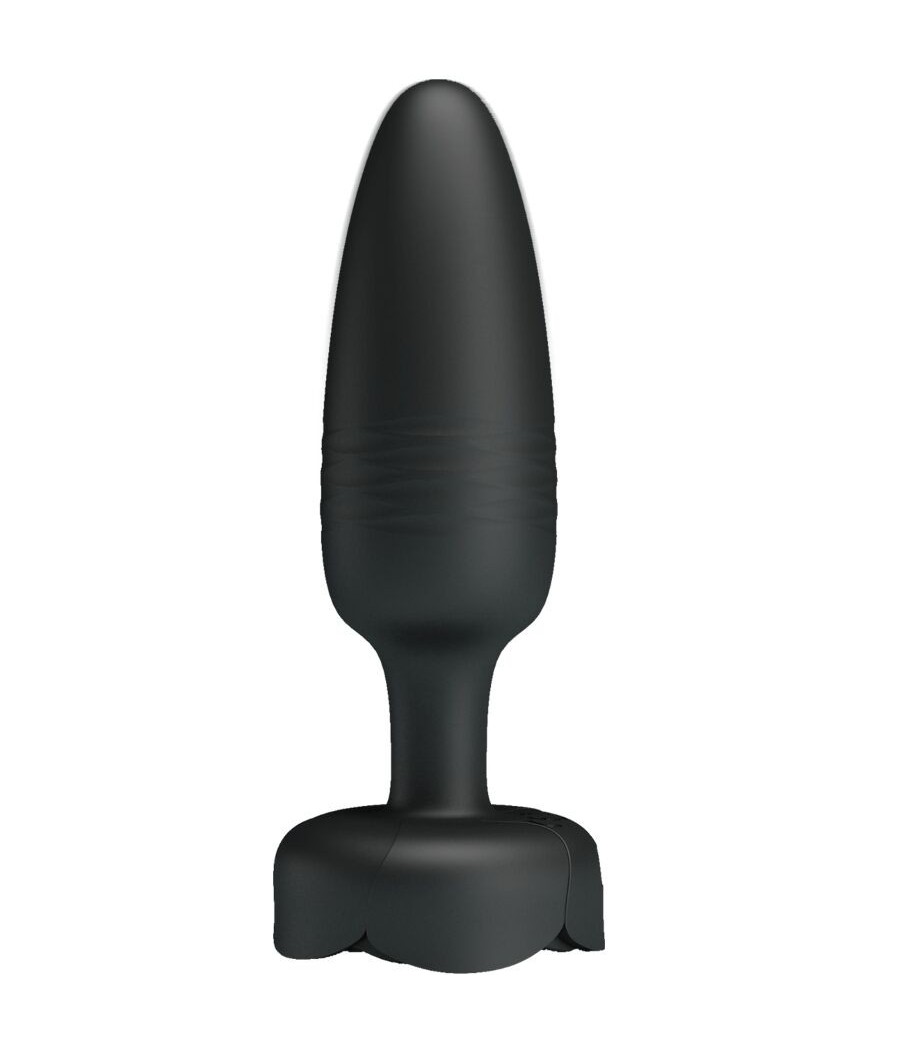 PRETTY LOVE - TARION ANAL PLUG WITH  LED LIGHT BLACK 12.5 CM