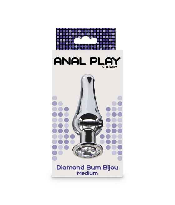 TOYJOY - ANAL PLAY DIAMOND BUM BIJOU MEDIUM ANAL PLUG