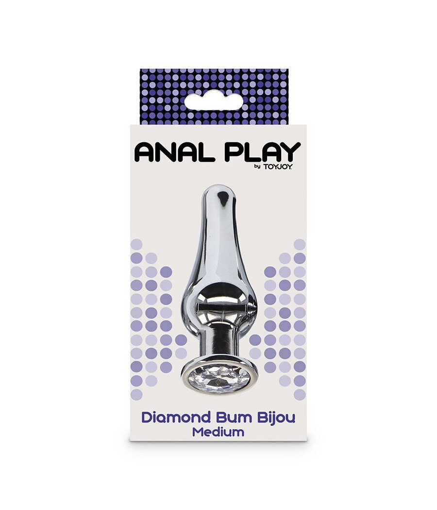 TOYJOY - ANAL PLAY DIAMOND BUM BIJOU MEDIUM ANAL PLUG
