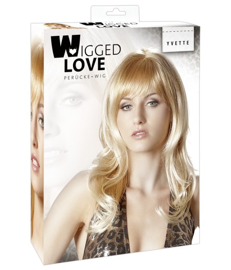 PARRUCCA BIONDO RAMATO TAGLIO LUNGO MOSSO YVETTE