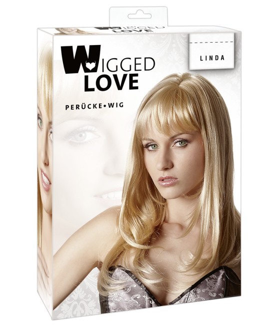 PARRUCCA BIONDO TAGLIO MEDIO MOSSO \"LINDA\"