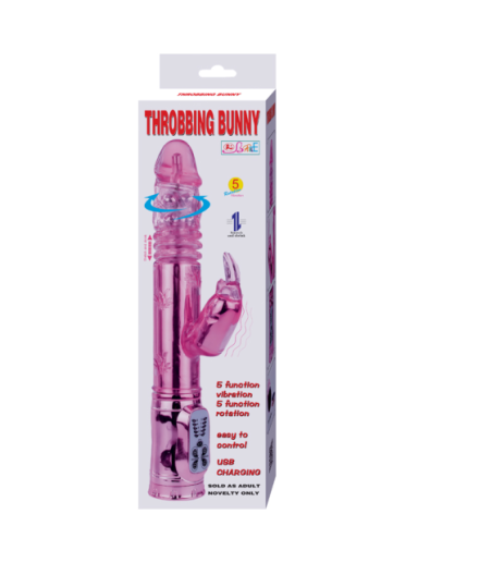 BAILE - THROBBING BUNNY PINK RAMPANT ROTATOR