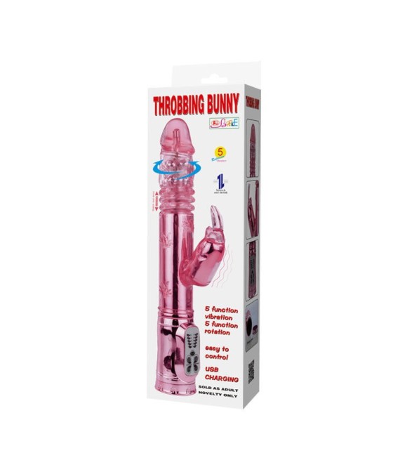 BAILE - THROBBING BUNNY PINK RAMPANT ROTATOR