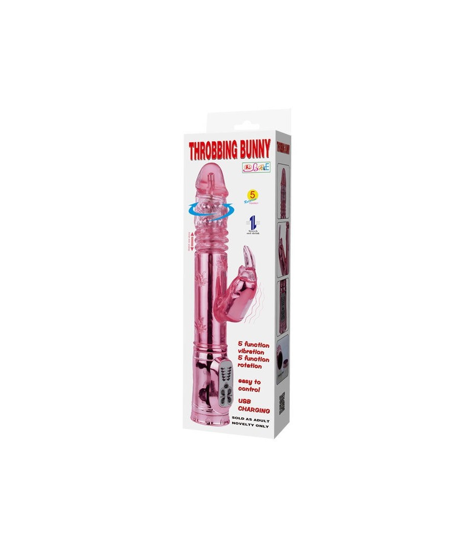 BAILE - THROBBING BUNNY PINK RAMPANT ROTATOR