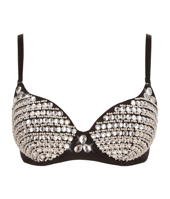 Cottelli Collection Reggiseno Glitter Argento