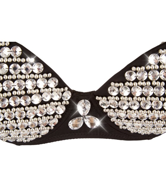 Cottelli Collection Reggiseno Glitter Argento