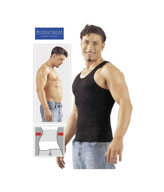 CANOTTA MODELLANTE E SNELLENTE \"BELLY\" NERA