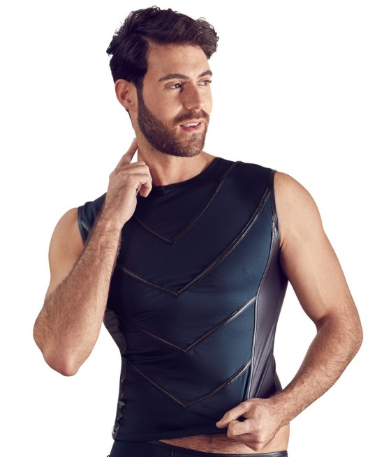 T-SHIRT UOMO STRETCHY DESIGN "NEK" COLORE BLU