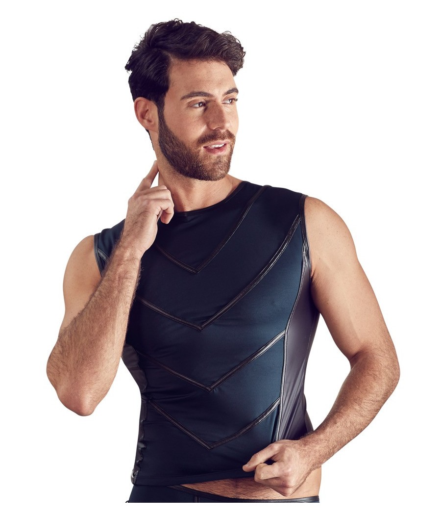 T-SHIRT UOMO STRETCHY DESIGN "NEK" COLORE BLU