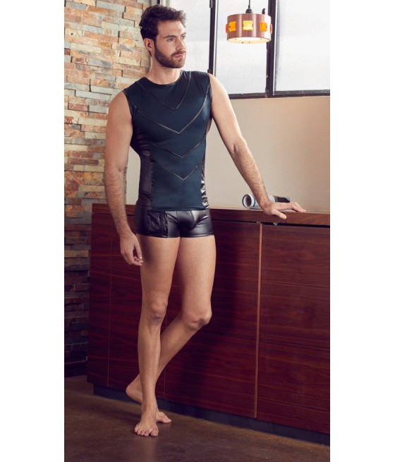 T-SHIRT UOMO STRETCHY DESIGN "NEK" COLORE BLU