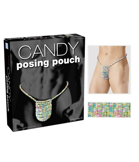 TANGA UOMO DI CARAMELLE CANDY POSING POUCH