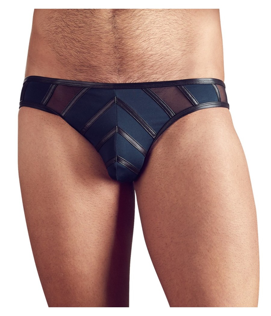 SLIP UOMO CON POWERNET EFFETTO OPACO "NEK" COLORE BLU