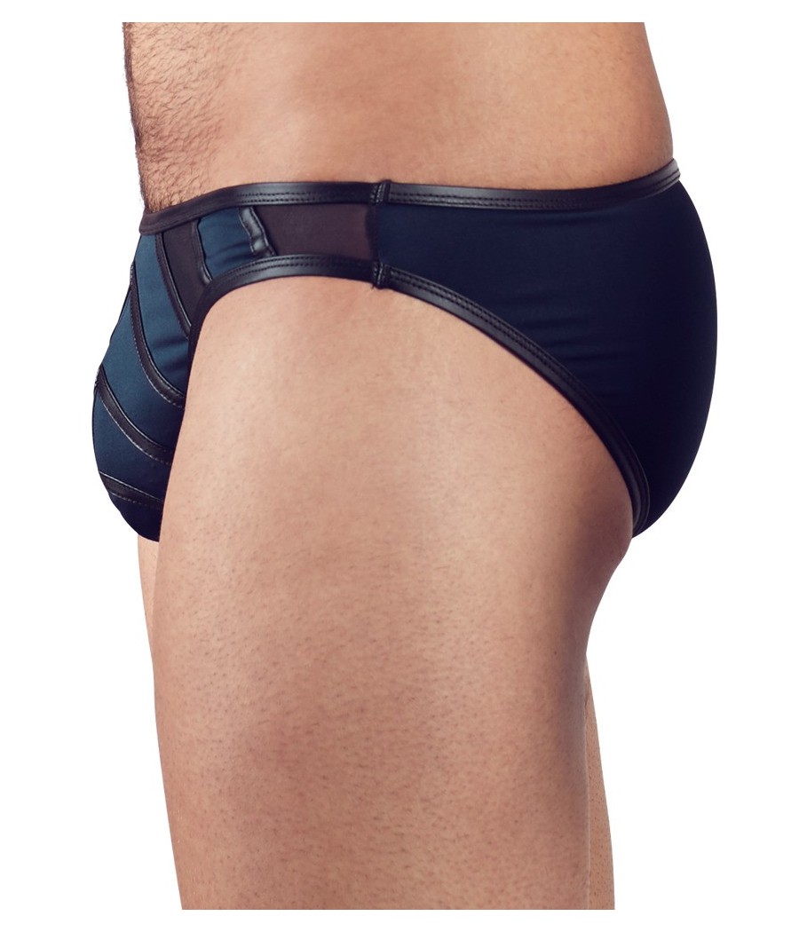 SLIP UOMO CON POWERNET EFFETTO OPACO "NEK" COLORE BLU